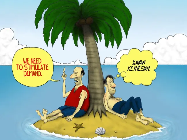 Marooned with a Keynesian